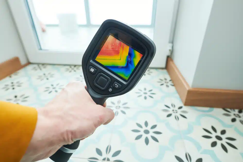 Termografi utført i hus